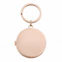 Personalizza il Portachiavi di Lusso con Medaglione con Foto a Forma di Cerchio